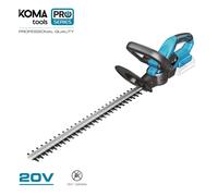 Koma Tools Taille-haie Pro Series 08758 20V 75x19,5 cm Sans batterie ni chargeur