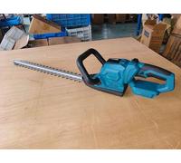 Taille-haie long de 56 cm, épaisseur de coupe de 15 mm, tête rotative à 180°, compatible avec les batteries Makita 21 V, convient pour le jardin, les arbustes et les plantations de bordures. (sans