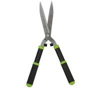 Taille-haie - Pro Garden - 25 cm - Acier et caoutchouc - Prise ergonomique - Couleur noir/vert