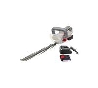 IKRA - Taille-Haie à Batterie 20V sans Fil, Léger (2,1kg), Lame 54cm Affûtée Laser, Coupe 18mm, Autonomie Max 50min, Chargeur LED Inclus - Idéal Haies Compactes