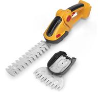 Taille-haie sans fil 24 V | Cisaille à gazon réglable 2 en 1 avec verrouillage de sécurité, design léger, 2 lames pour une coupe efficace | Parfait pour l'entretien du jardin