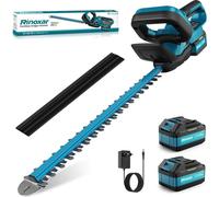 Taille-haie sans fil 600W - 52cm lame professionnelle - Batterie 8000mAh - Coupe précise Ø15mm