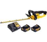 Taille-haie sans fil Dewalt DCMHT 563 M2 18 V 55 cm + 2 batteries 4,0 Ah + chargeur