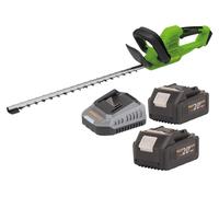 Taille-haie sans fil Procraft PZA26bb 20 V, lame de 550 mm, moteur sans balais + 2 batteries de 4,0 Ah + chargeur