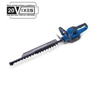 Scheppach Taille-haies sans fil BC-HT720-X | 650 mm longueur de coupe | 720 mm guide-chaîne | 20V IXES | moteur brushless | 2700 coupes par minute | accessoires inclus