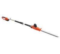 Taille-haie sans fil SucceBuy 20 V, taille-haie électrique avec une longueur de coupe de 457,2 mm, conception télescopique de 187,5 à 238,5 cm pour les branches en hauteur (batterie 2,0 Ah et chargeur