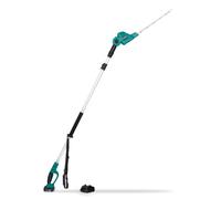 Taille-haie télescopique 20V - 200 à 260 cm. | 1 batterie 2.0Ah et un chargeur rapide incl.