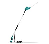 Taille-haie télescopique 20V - 200 à 260 cm. | 2 batteries 2.0Ah et un chargeur rapide incl.