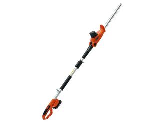 Taille-haie télescopique 20V avec moteur en cuivre et 17.500tr/min - Taille-haie électrique longueur 46cm - Extensible à 188-239cm - Diamètre de coupe 16mm - Rotation 30-150° - Chargeur rapide et batt