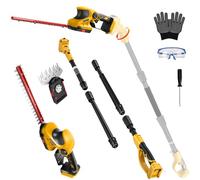 Taille-Haie Télescopique Batterie Compatible avec Dewalt 18V 20V 3 in 1