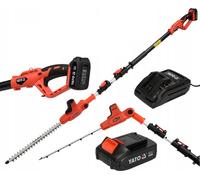 Taille-haie télescopique sans fil 18 V, 1,8-2,8 m (1 batterie + chargeur)
