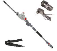 Taille-haie télescopique sans fil IKRA IATHS 1241 | 12 V | longueur de coupe 41 cm | épaisseur de coupe 16 mm | hauteur de travail jusqu'à 3,5 m | batterie et chargeur inclus