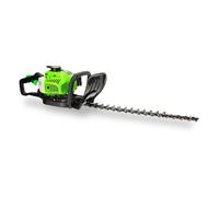 Taille-haie thermique - Moteur 2 temps 25,4 cm3 - Longueur de coupe 60cm - Réservoir 230ml - Anti-vibrations - Poignée rotative
