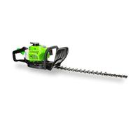 Taille-haie thermique - Moteur 2 temps 25,4 cm3 - Longueur de coupe 60cm - Réservoir 230ml - Anti-vibrations - Poignée rotative
