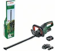 Taille-haies Bosch UniversalHedgeCut 18V-55, Longueur de la Lame 55 cm, Moteur sans Charbon, Anti-blocage, Livré avec Batteries et Chargeur