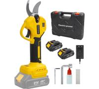 Taille-haies électrique, moteur sans balai, longue durée de vie de la batterie, 2x batteries Set