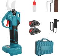 Taille-haies électriques, moteur sans balais, poignée ergonomique, 2 batteries