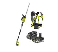 Taille-haies RYOBI 18V One+ OPT1845 - Batterie 4,0Ah et chargeur - Harnais ergonomique
