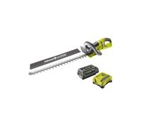 Taille-haies - RYOBI - Lames 60 cm - Ecartement 26 mm - Batterie 36V 4 Ah et chargeur rapide 6,0 A