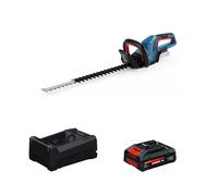 Taille haies sans fil GHE 18V-60 + 1 Batterie EXPERT 4 Ah + 1 Chargeur GAL 12V/18V-80 BOSCH