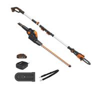 Taille-haies sur perche + elagueuse WORX 20V 2 AH WG908E.1