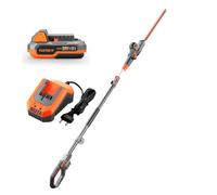 Taille-haies sur perche télescopique à batterie 20V FUXTEC FX-E1HH20 - set batterie et chargeur
