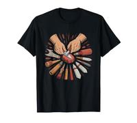 Tailleur De Silex Pierre Drole Pointe Fleche Outils en T-Shirt