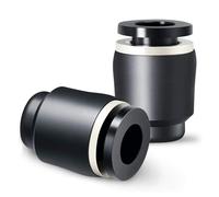 TAILONZ PNEUMATIC 10mm Tuyau-AD Raccord enfichable plastique PPF-10 (paquet de 10)