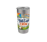 Tails Up Crew Cerf Volant Bobine Gobelet isotherme en acier inoxydable double paroi