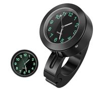 TaimeiMao Horloge Moto Guidon,Montre pour Guidon de Vélo,Montre Moto Étanche de Vélo Lumineuse,Horloge de Moto Universelle pour Motos Véhicules Électriques