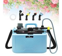 Taimimy Pulvérisateur Électrique 5L Rechargeable, Pulvérisateur à Dos Jardin avec 4 Buses et Canne Télescopique adapté pour Arrosage et Désherbage dans Le Jardin