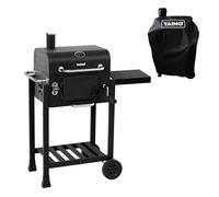 TAINO HERO Kit fumoir petit barbecue barbecue barbecue au charbon de bois Barbecue à gaz combiné Barbecue à gaz Chariot de barbecue Housse de protection
