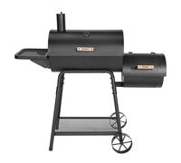 TAINO KAMAYO Smoker - Fumoir vertical - Barbecue à charbon de bois - Petit barbecue chariot - Cheminée de jardin