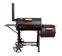 TAINO® Professionnel XXL 90 kg 110kg Fumoir wahlweise en kit avec Accessoires BBQ Barbecue à Charbon de Bois Barbecue cheminée 3,5 mm Acier de qualité Professionnelle 90 Kg