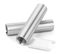 TAISHER 2 pièces de raccords de tuyauterie en acier inoxydable, 3/4"FBSP x 3/4"FBSP, 100mm de longueur, pour tuyaux en fonte, pour l'eau, l'air et le gaz naturel