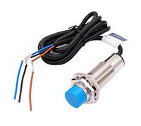 Taiss/1Pcs Détecteur de M18 8mm détection DC 5V NPN NO,Normalement Ouvert,Cylindre Capteur de Proximité Inductif Commutateur Tension de Travail 5VDC Spécial pour MCU LJ18A3-8-Z/BX-5V