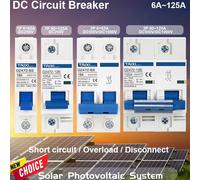 TAIXI - disjoncteur solaire photovoltaïque DC, interrupteur de déconnexion MCB DC250V 500V 1000V 16A 32A 40A 50A 63A 80A 100A 125A
