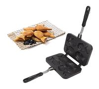 Taiyaki Moule à Gâteau en Forme de Poisson, Moule à Gâteau en Forme de Poisson en Alliage D'aluminium Antiadhésif Taiyaki Double Moule à Pâtisserie, Moule à Gaufres pour la Maison, Bricolage, Cuisine,