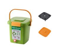 TAIZhiChen Bac à compost, cuve de fermentation, poubelle pour déchets alimentaires domestiques, seau à compost pour déchets alimentaires de ferme, 15l