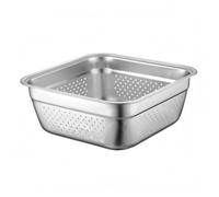 TAIZhiChen Bac INOX Perforé Acier Inoxydable 304 Accessoire Cuisine Résistant à La, 26cm
