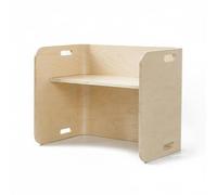 TAIZhiChen Bureau d'Étude Enfant Table Semicirculaire Siège Prématernelle Confort Spécial Poignées Intégrées Encouragement Concentration Habitudes Assise Adapté à la Classe Maternelle Zone Activité