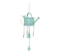 TAIZhiChen Carillon éolien en métal en Forme d'arrosoir, Ornement Suspendu, Carillon décoratif Rustique Unique pour la Maison, Le Jardin ou, Vert