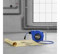 TAIZhiChen Enrouleur de Tuyau d'Air Pneumatique Dévidoir Raccord Gestion Aérienne Suspendue pour Espace Dégagé Tuyau PU Anti-pli Installation Murale et Plafond, 8 5 15 Mètres, style to 4