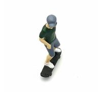 TAIZhiChen Figurine Garçon Skateboard Miniature Statuette Mini Garçon Casquette Réaliste Objet de Décoration pour Vitrine