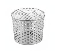 TAIZhiChen Grille de Drain en Acier Inoxydable, Grille Anti-Rongeur Résistant, Filtre Gouttière Anti-Obstruction, Filtre Tuyau pour Balcon, Terrasse et Surface de Toit, 100mm Conique 304 Acier