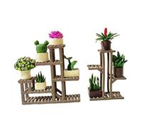 TAIZhiChen mini-supports pour plantes au 1/64e, mini-modèles fleurs en pot, accessoires photographie, décor balcon, petits ornements, Style C