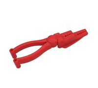 TAIZhiChen Pince Porte-clou, Pince de Guidage Des Ongles, Support de Clous pour Marteler, Maintient Les Doigts En Sécurité, Pince de Finition pour Le Bricolage, Rouge