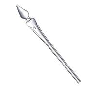 TAIZhiChen Pipette en Verre Borosilicate Soufflée Main, Compte-Gouttes de Précision 13,5 cm pour Dégustation, Accessoire Professionnelle pour Bar, Cave à Vin, Cadeau d'Exception pour Homme, Color B