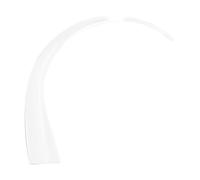 Kartell – Lampe de table TAJ LED Blanc brillant (PMMA teinté dans la masse)