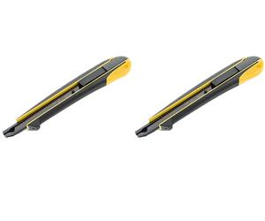 Tajima DC360YB Driver Cutter 9 mm, Noir/Jaune (Lot de 2)